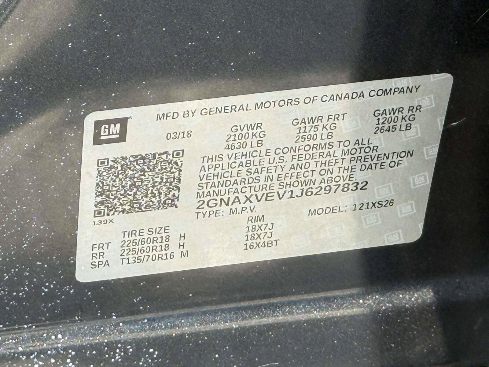 Used 2018 Chevrolet Equinox Premier AWD/4WD image 35