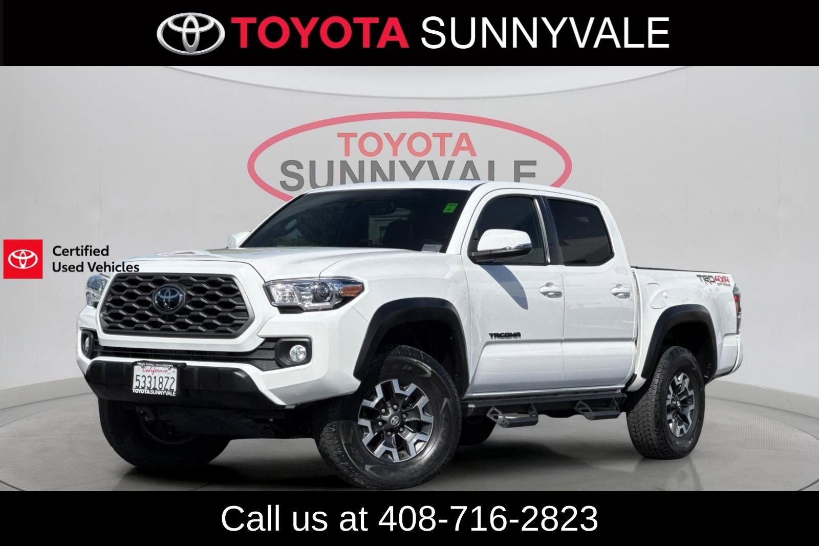 Certified 2020 Toyota Tacoma TRD Off-Road w/ TRD Premium Off Road Package