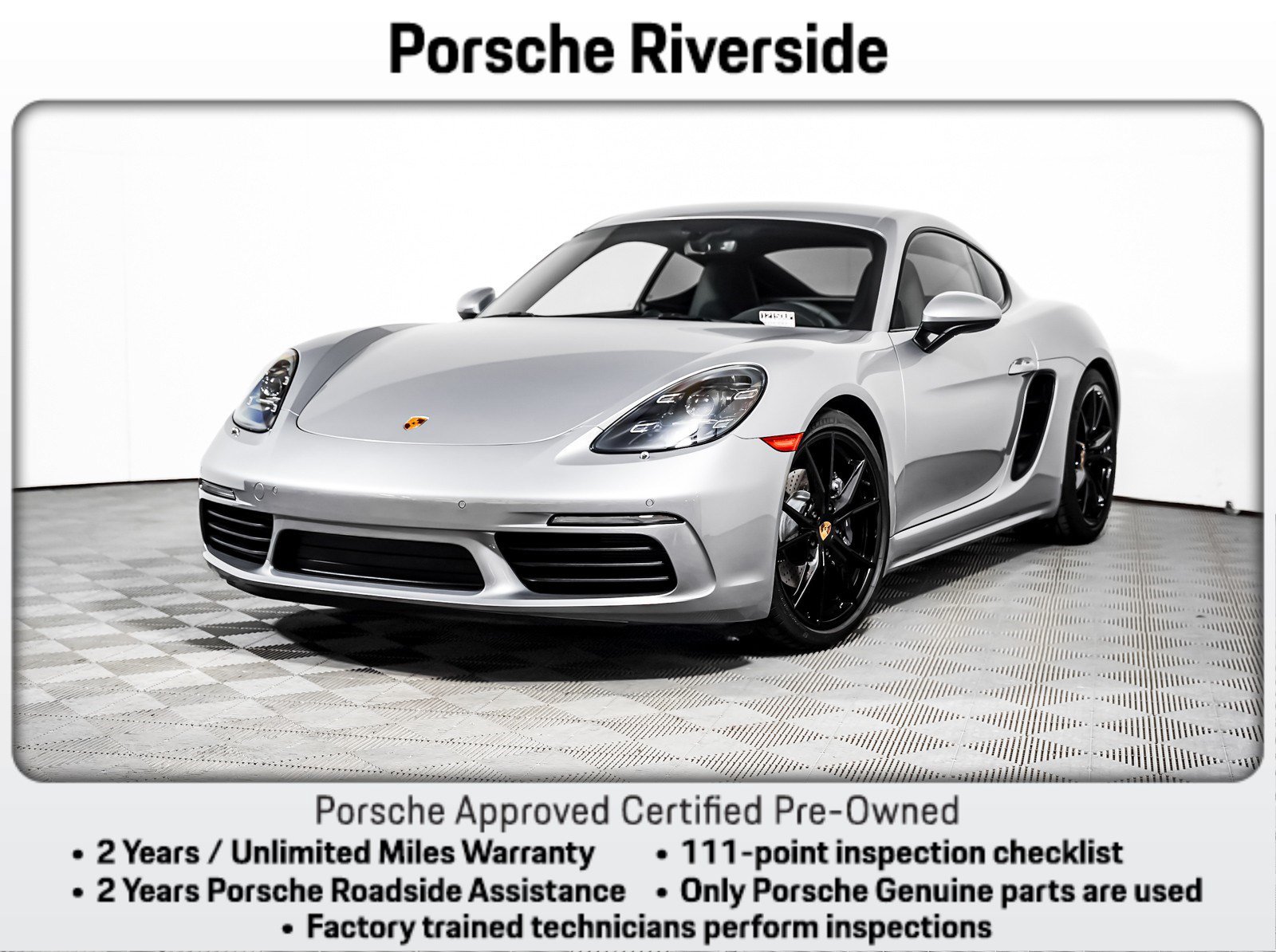 Certified 2025 Porsche 718 Cayman