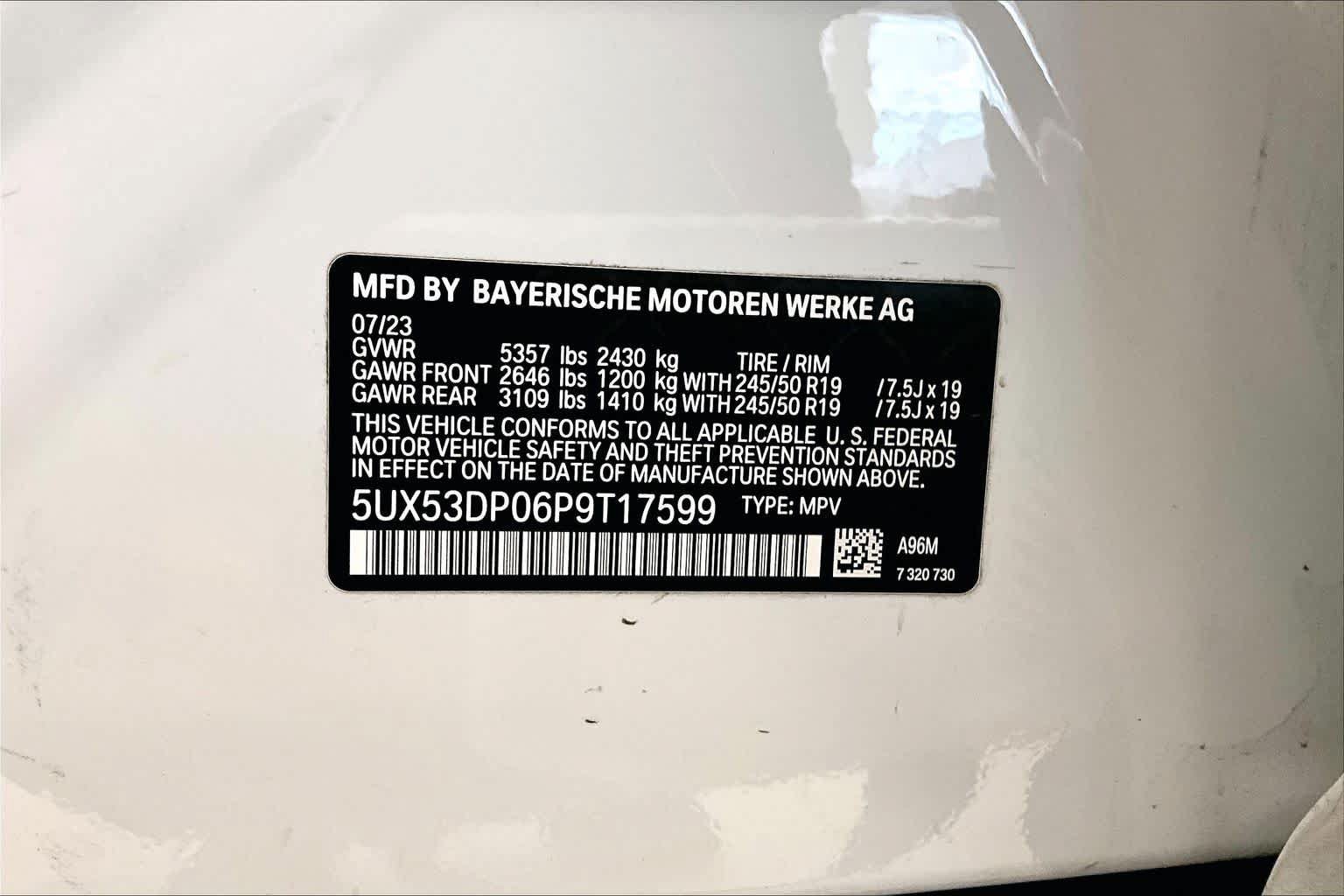 Used 2023 BMW X3 xDrive30i w/ Premium Package AWD/4WD image 31