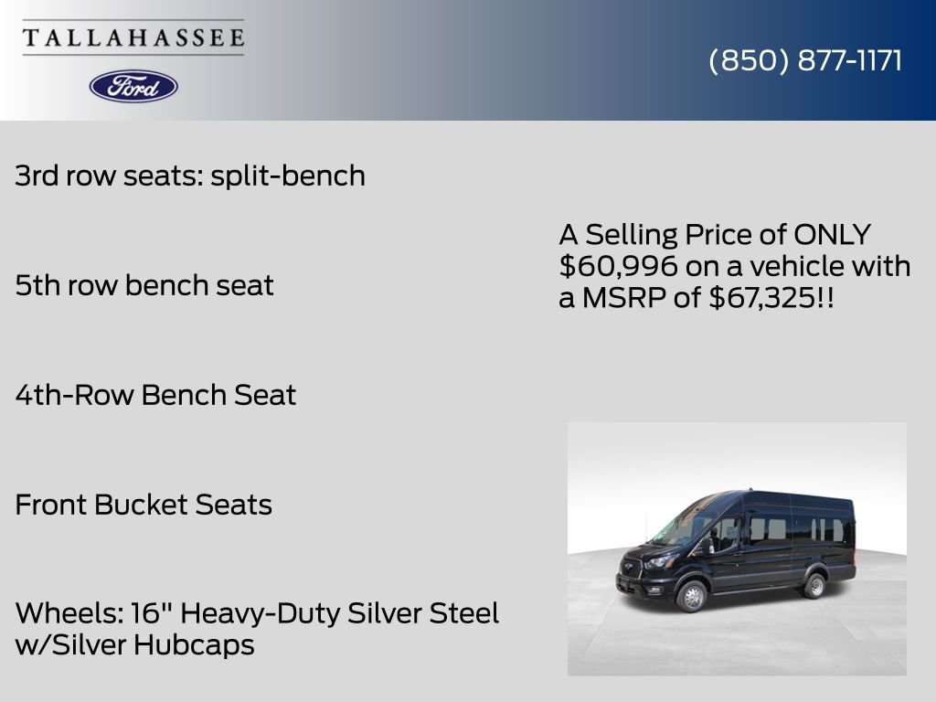 New 2025 Ford Transit 350 XLT RWD image 24