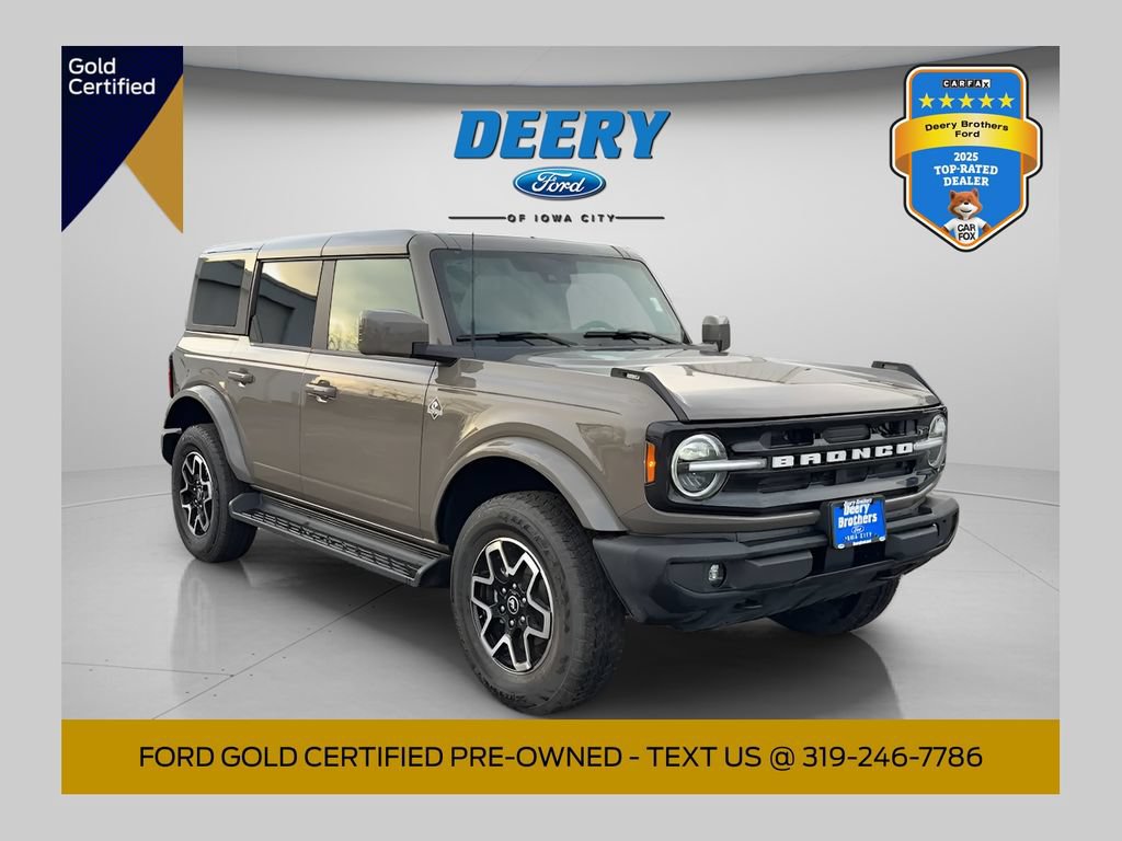 Certified 2025 Ford Bronco Outer Banks AWD/4WD video 1