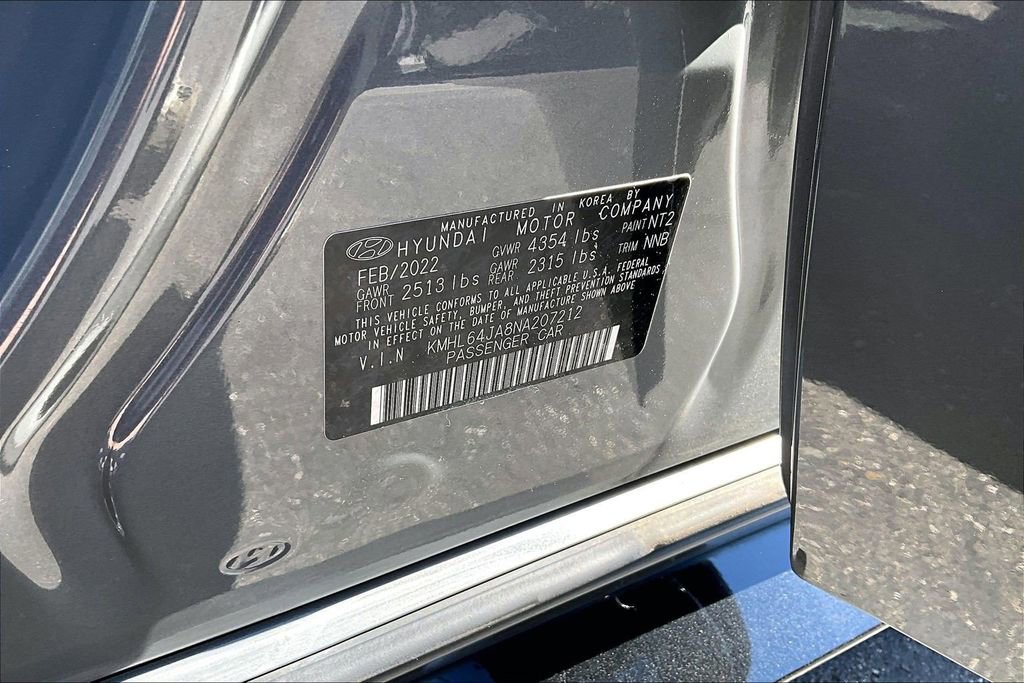 Certified 2022 Hyundai Sonata SEL w/ Cargo Package image 16