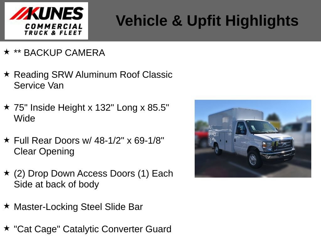 New 2025 Ford E-350 and Econoline 350 Super Duty w/ Power Equipment Group RWD image 3