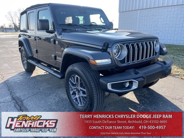 Used 2024 Jeep Wrangler Sahara w/ Technology Group image 1