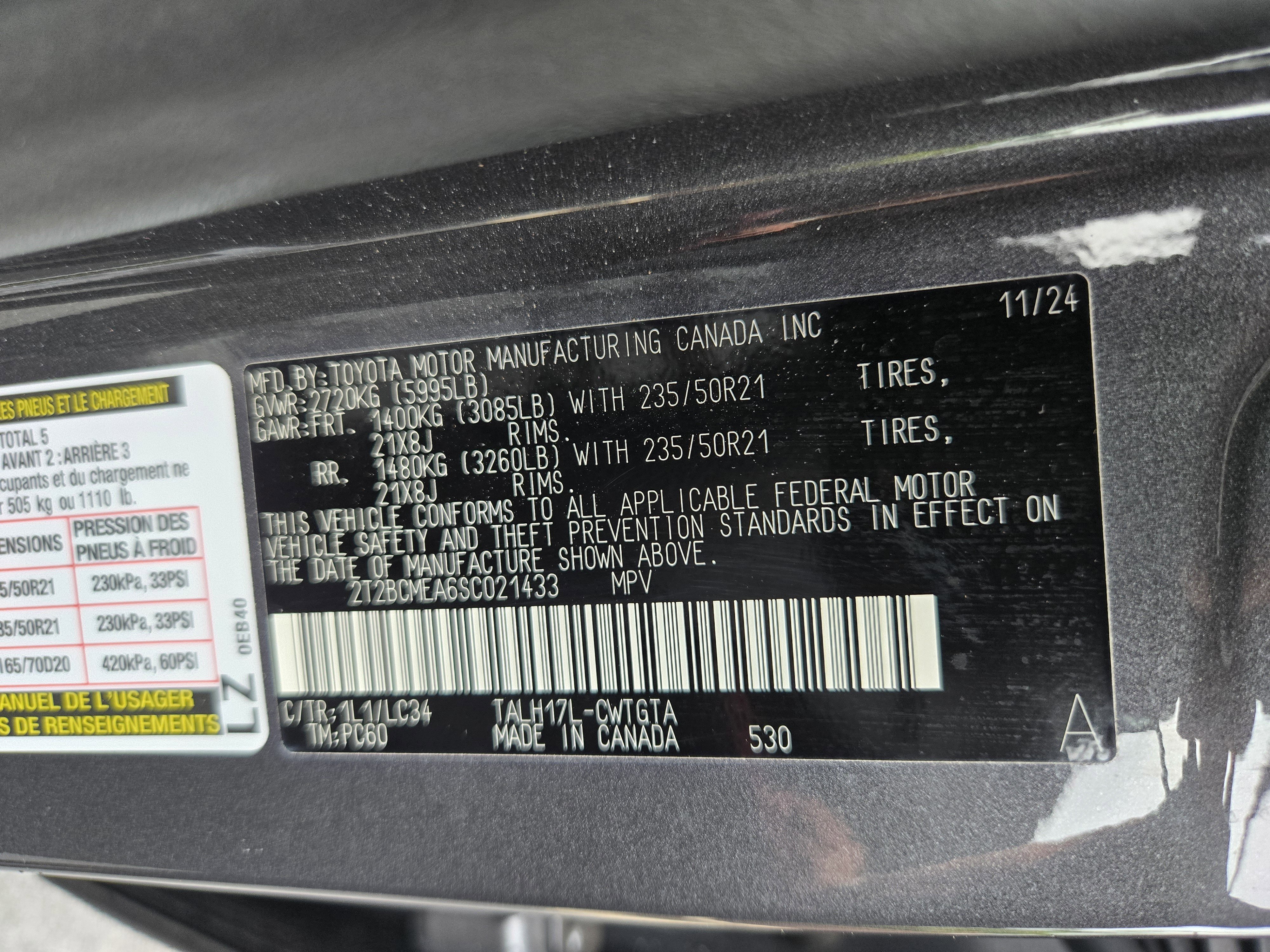 Used 2025 Lexus RX 500h F Sport w/ Convenience Package AWD/4WD image 28