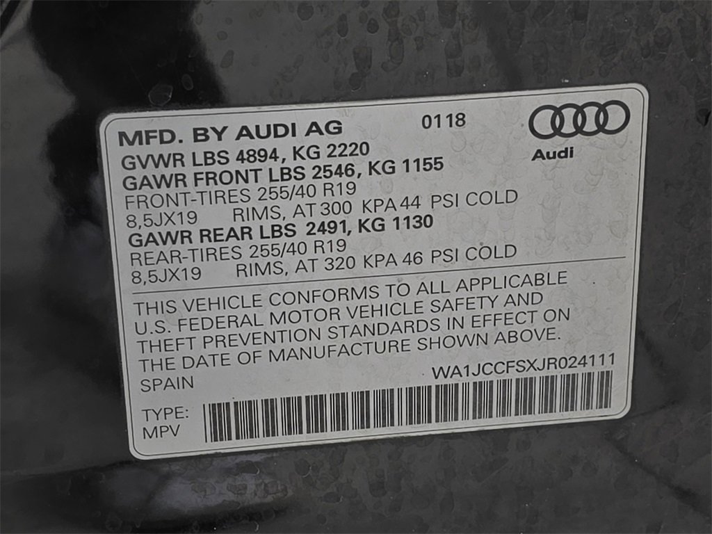 Used 2018 Audi Q3 2.0T Premium Plus w/ Premium Plus Package image 33