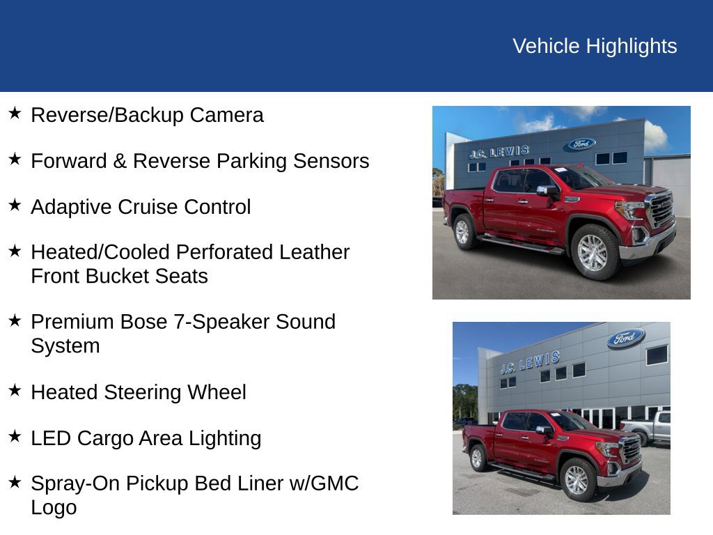 Used 2021 GMC Sierra 1500 SLT AWD/4WD image 28