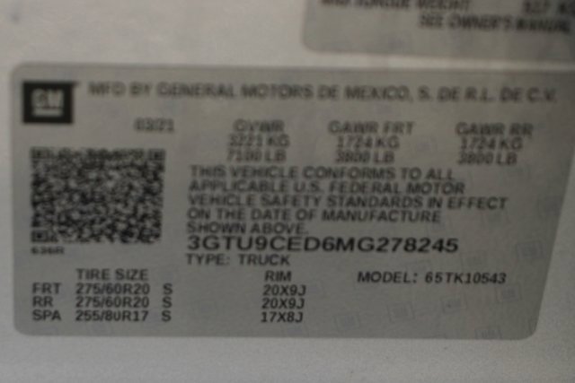 Used 2021 GMC Sierra 1500 Elevation w/ X31 Off-Road Package image 47