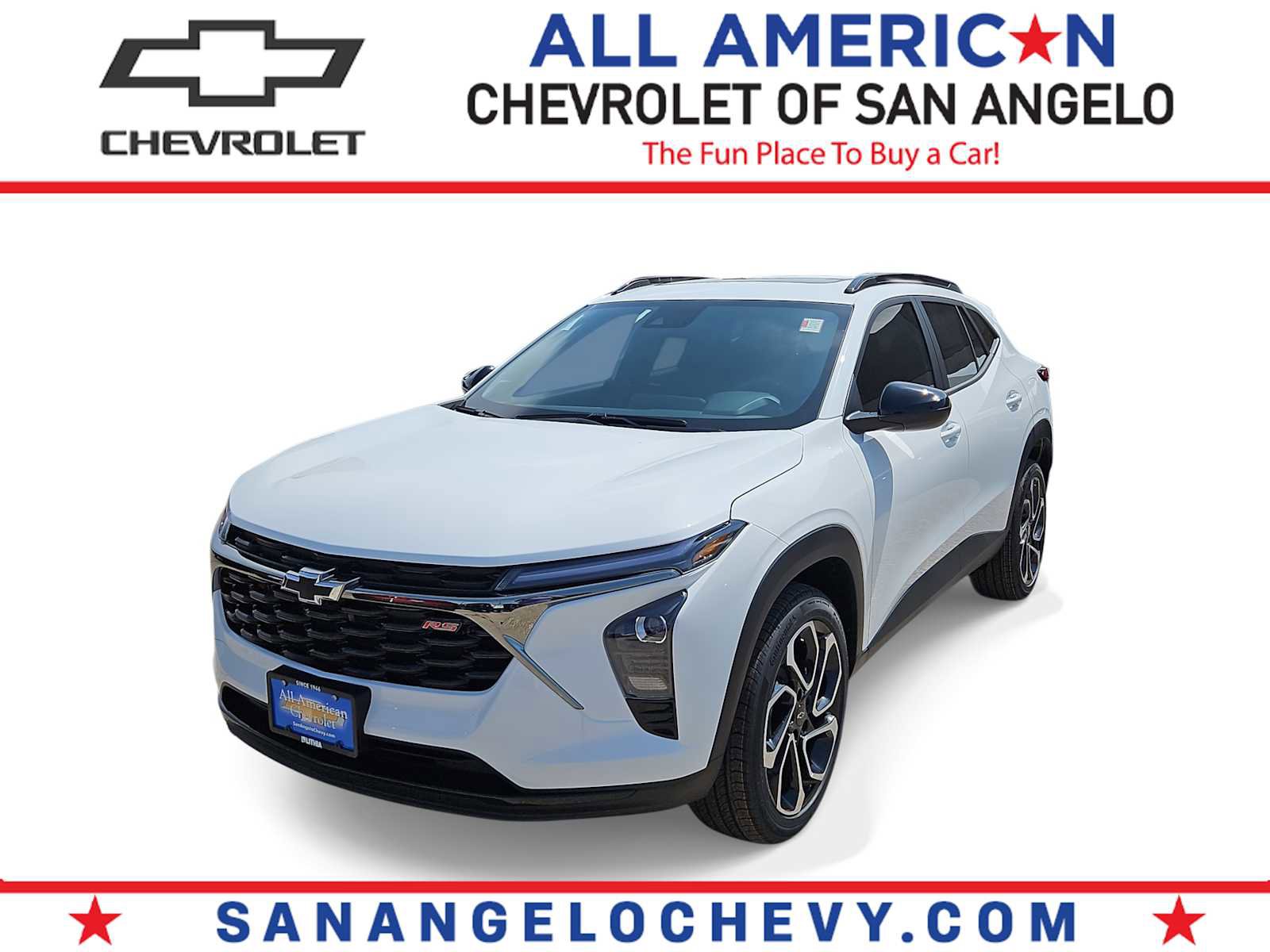 New 2026 Chevrolet Trax RS w/ Sunroof Package FWD image 1