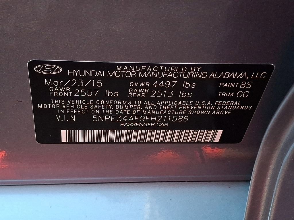 Used 2015 Hyundai Sonata Sport w/ Option Group 04 FWD image 26