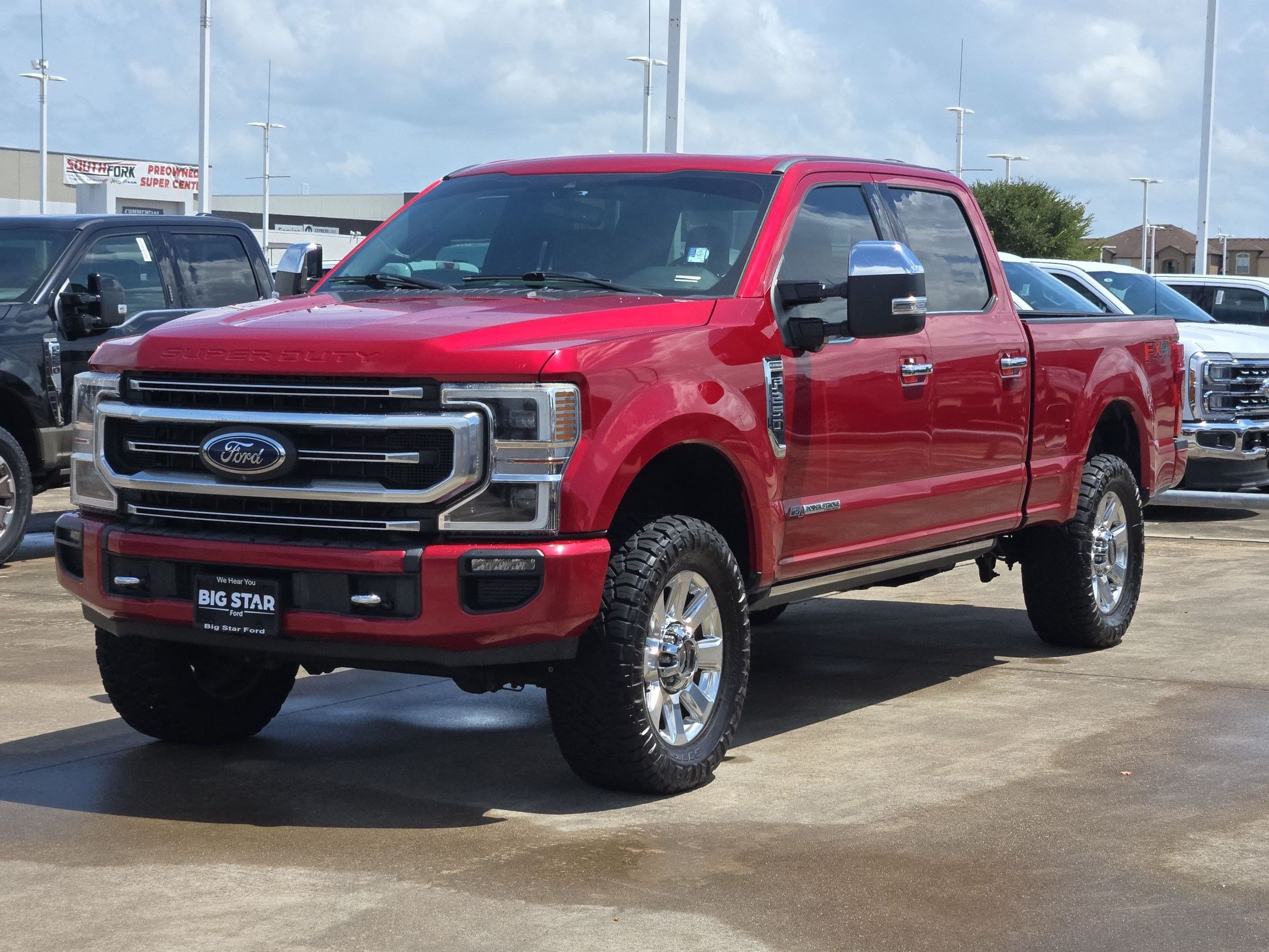 Used 2022 Ford F250 Platinum w/ FX4 Off-Road Package AWD/4WD image 10
