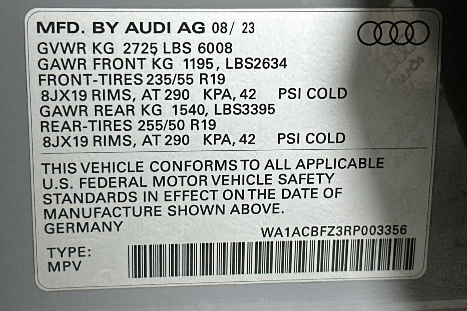 Used 2024 Audi Q4 e-tron Premium w/ Convenience Package RWD image 24