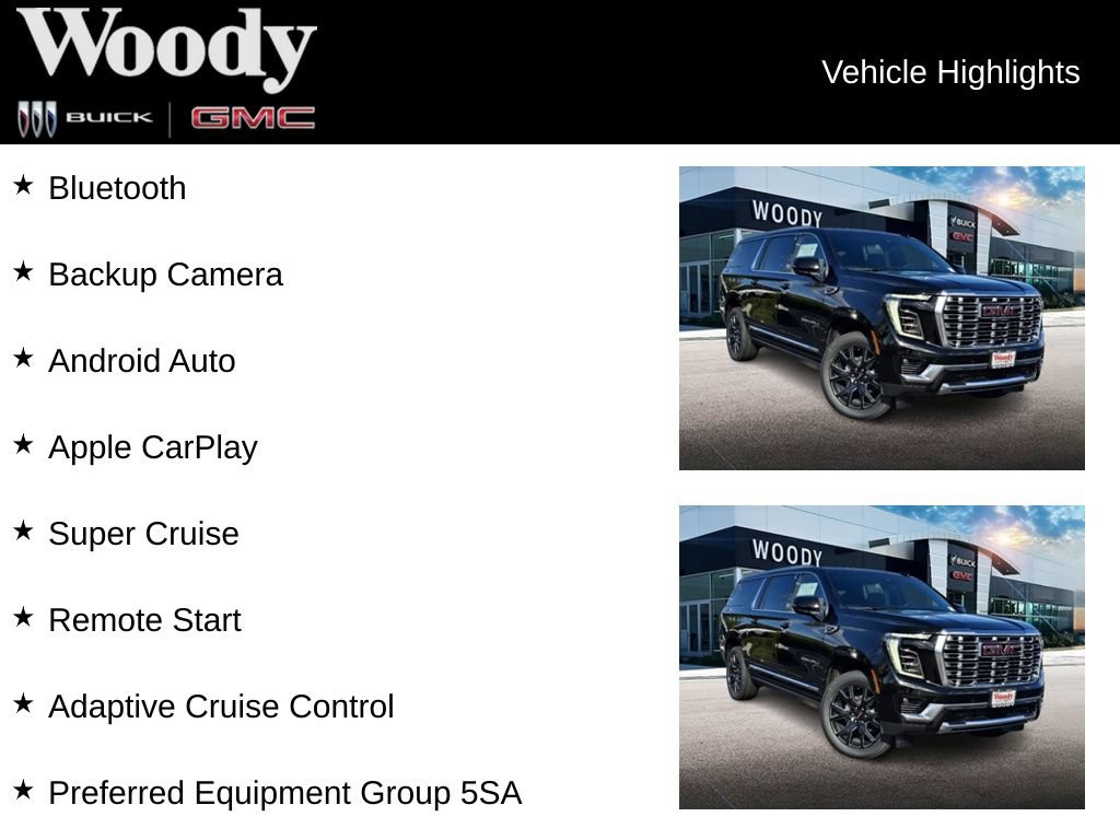 New 2026 GMC Yukon XL Denali w/ Advanced Technology Package AWD/4WD image 2