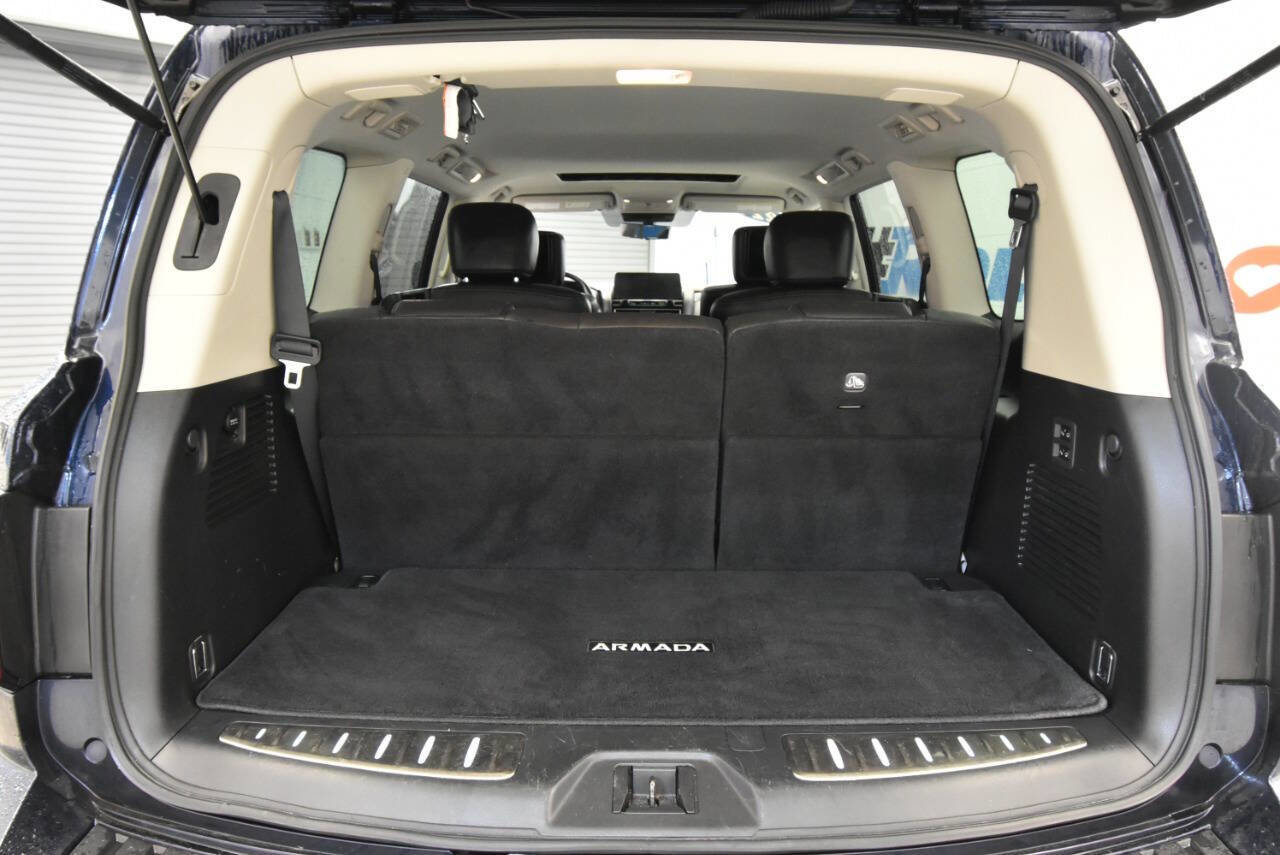 Used 2022 Nissan Armada Platinum w/ Captain's Chairs Package image 34