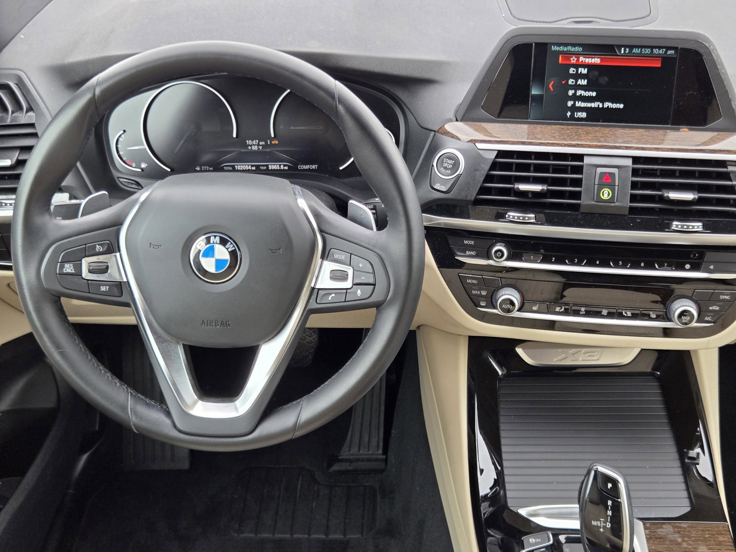 Used 2019 BMW X3 sDrive30i w/ Driving Assistance Package RWD image 22
