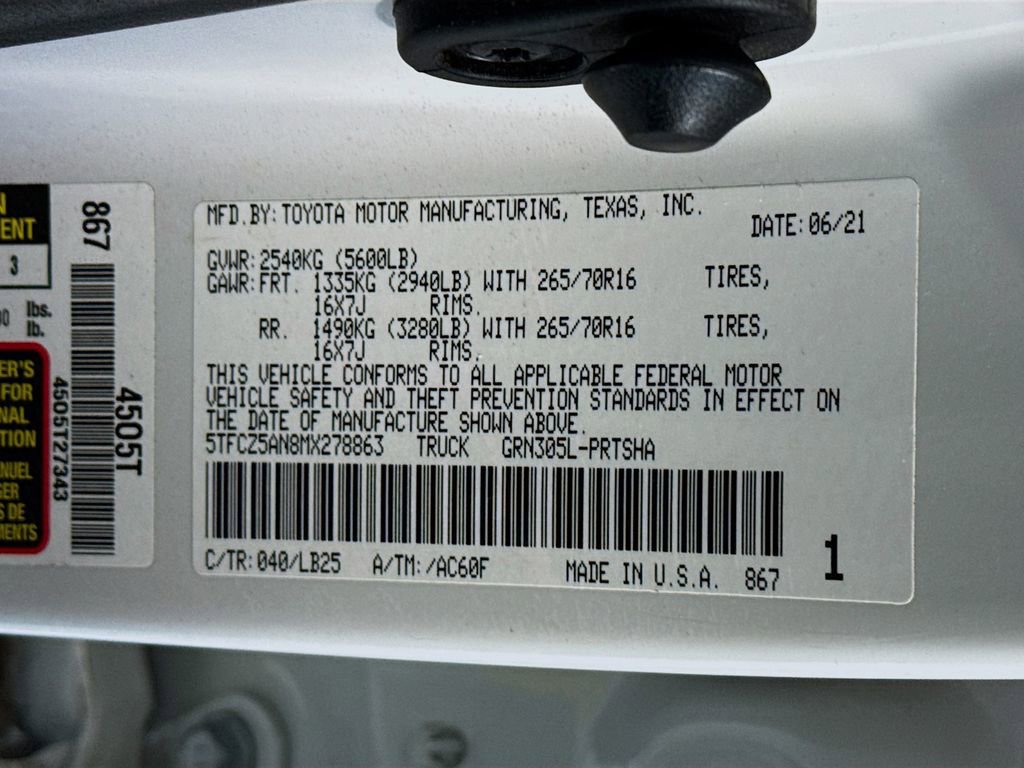 Used 2021 Toyota Tacoma TRD Pro image 36