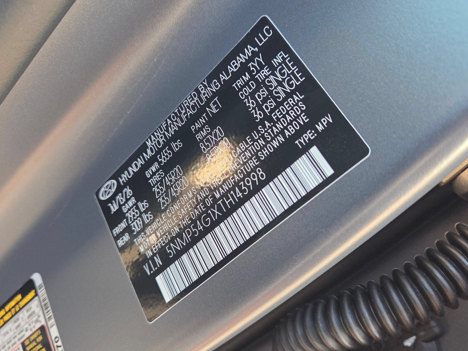 New 2026 Hyundai Santa Fe Calligraphy FWD image 17