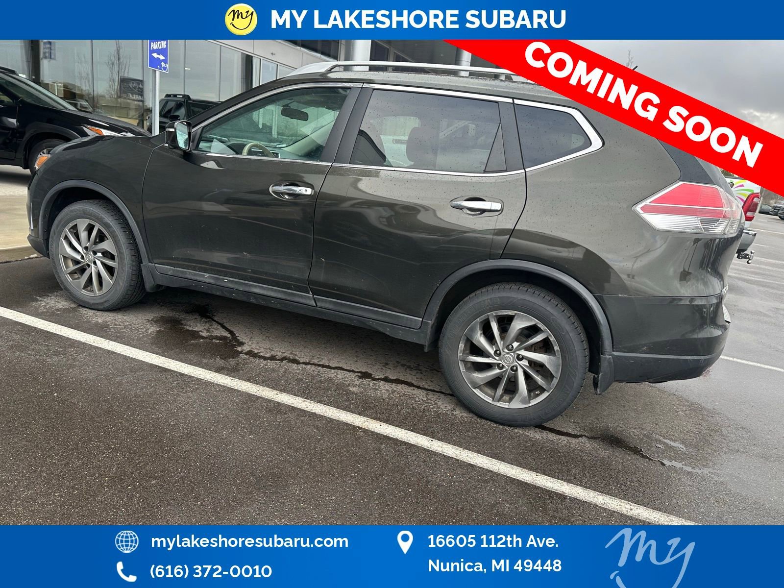 Used 2015 Nissan Rogue SL w/ SL Premium Package image 4