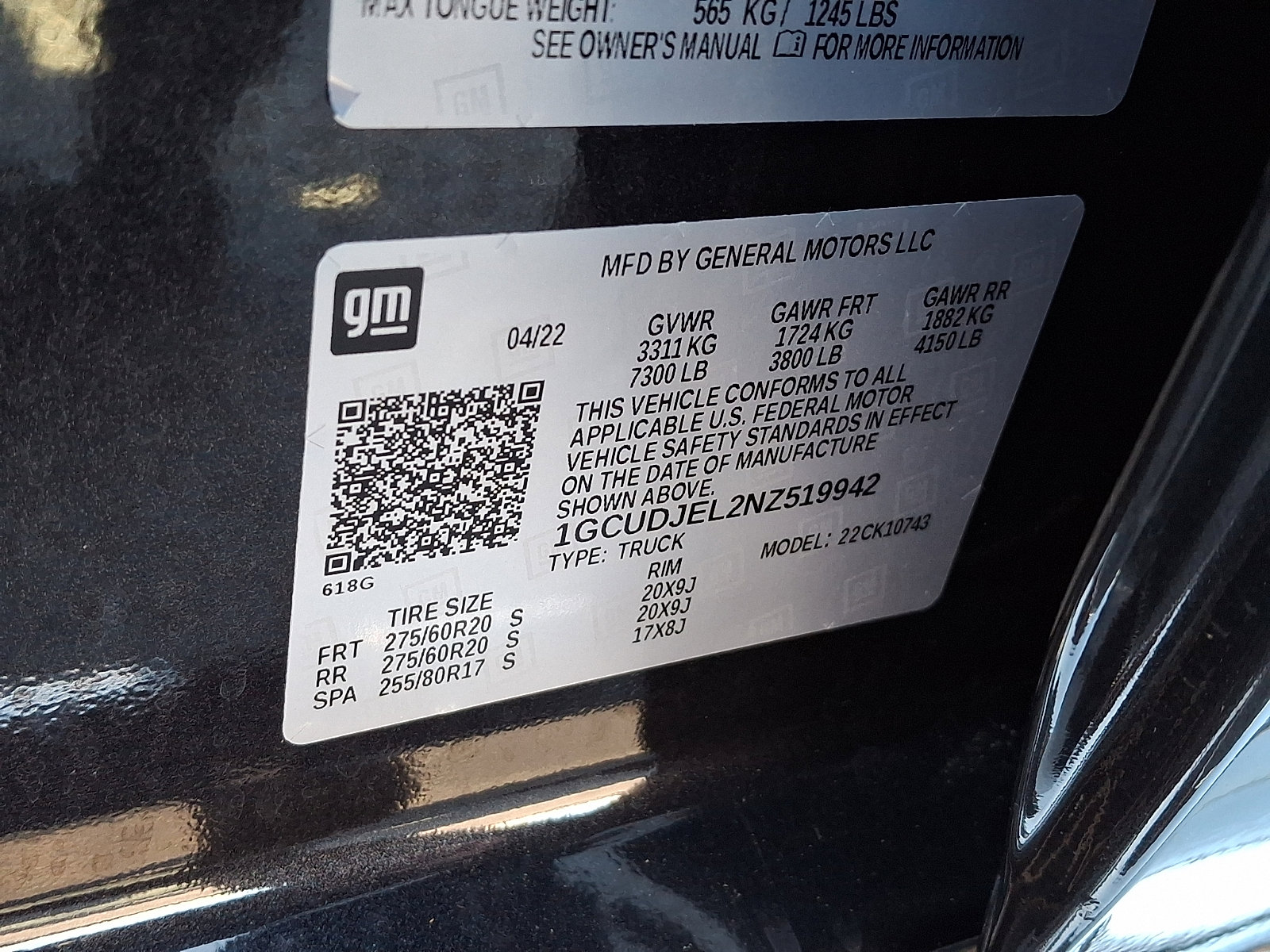 Used 2022 Chevrolet Silverado 1500 High Country w/ Technology Package image 31