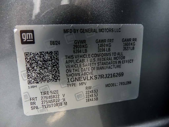 Used 2024 Chevrolet Traverse RS AWD/4WD image 40