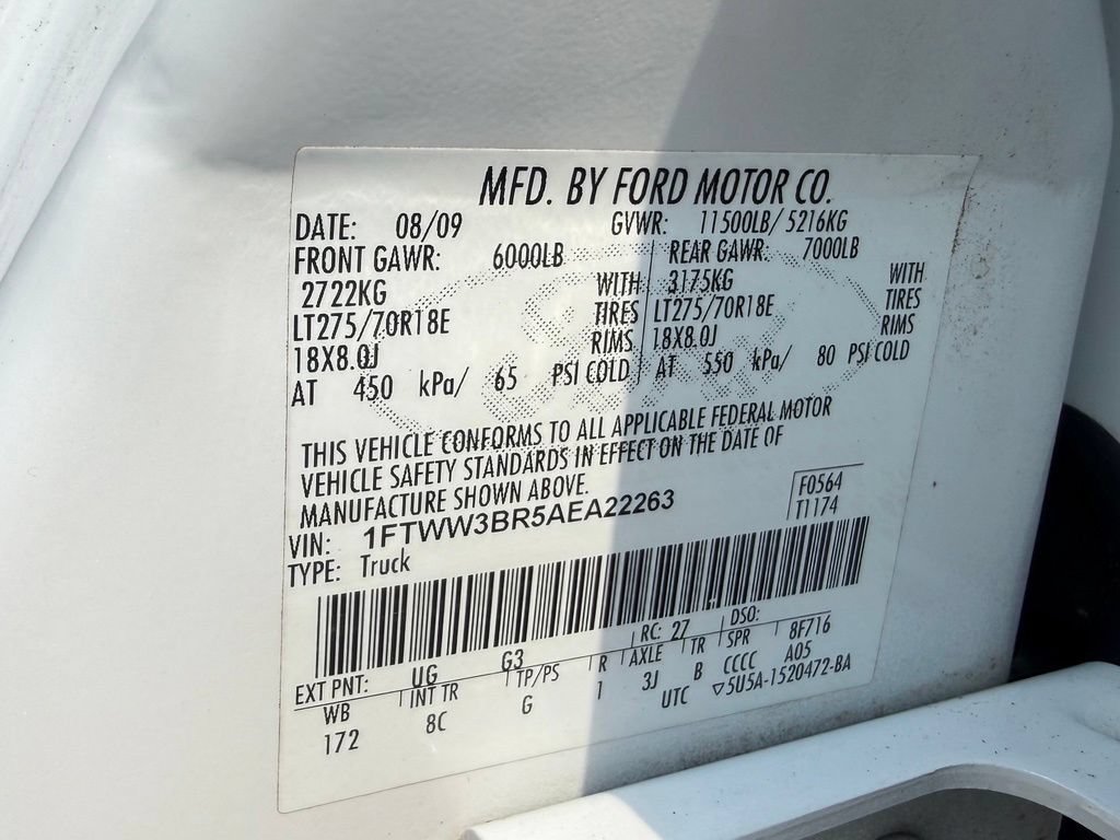 Used 2010 Ford F350 4x4 Crew Cab Super Duty image 30