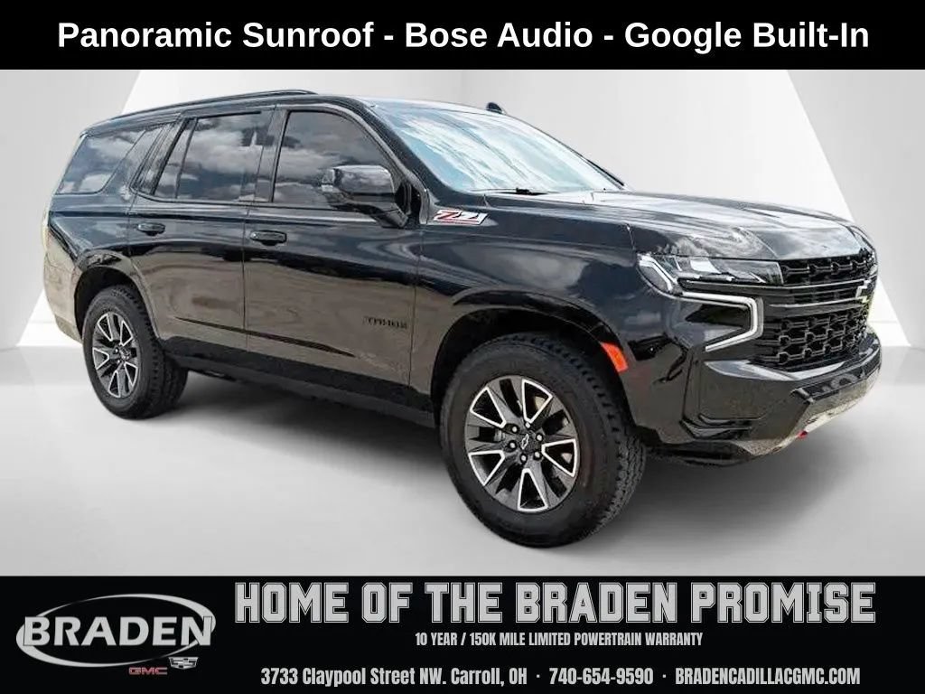 Used 2024 Chevrolet Tahoe Z71 w/ Luxury Package AWD/4WD image 1