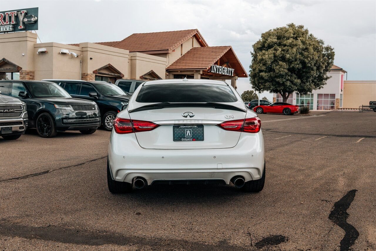 Used 2022 INFINITI Q50 Sensory w/ All Weather Package RWD image 6