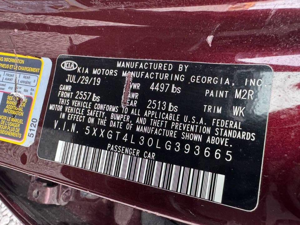 Used 2020 Kia Optima LX FWD image 27