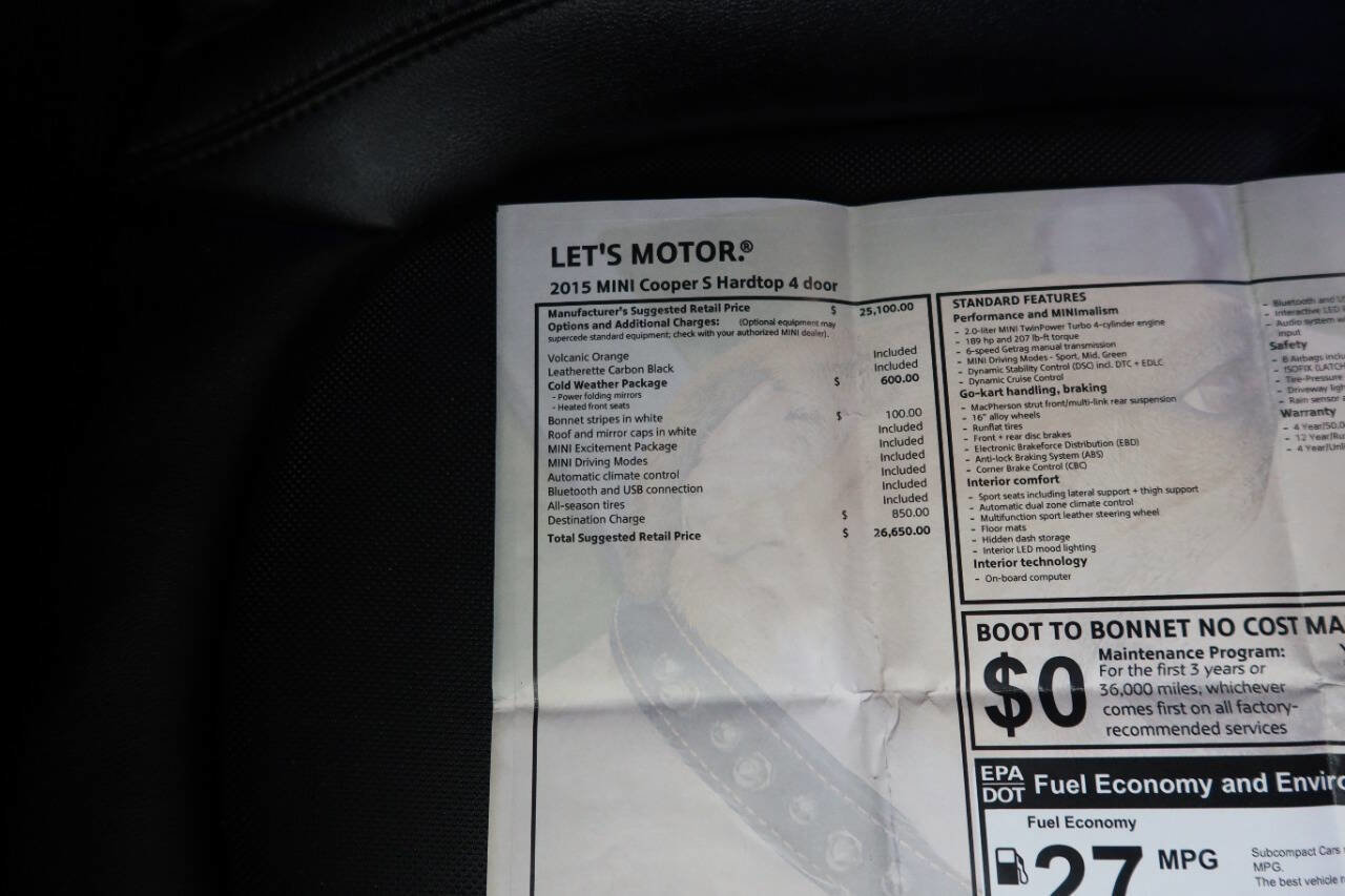 Used 2015 MINI Cooper S image 34