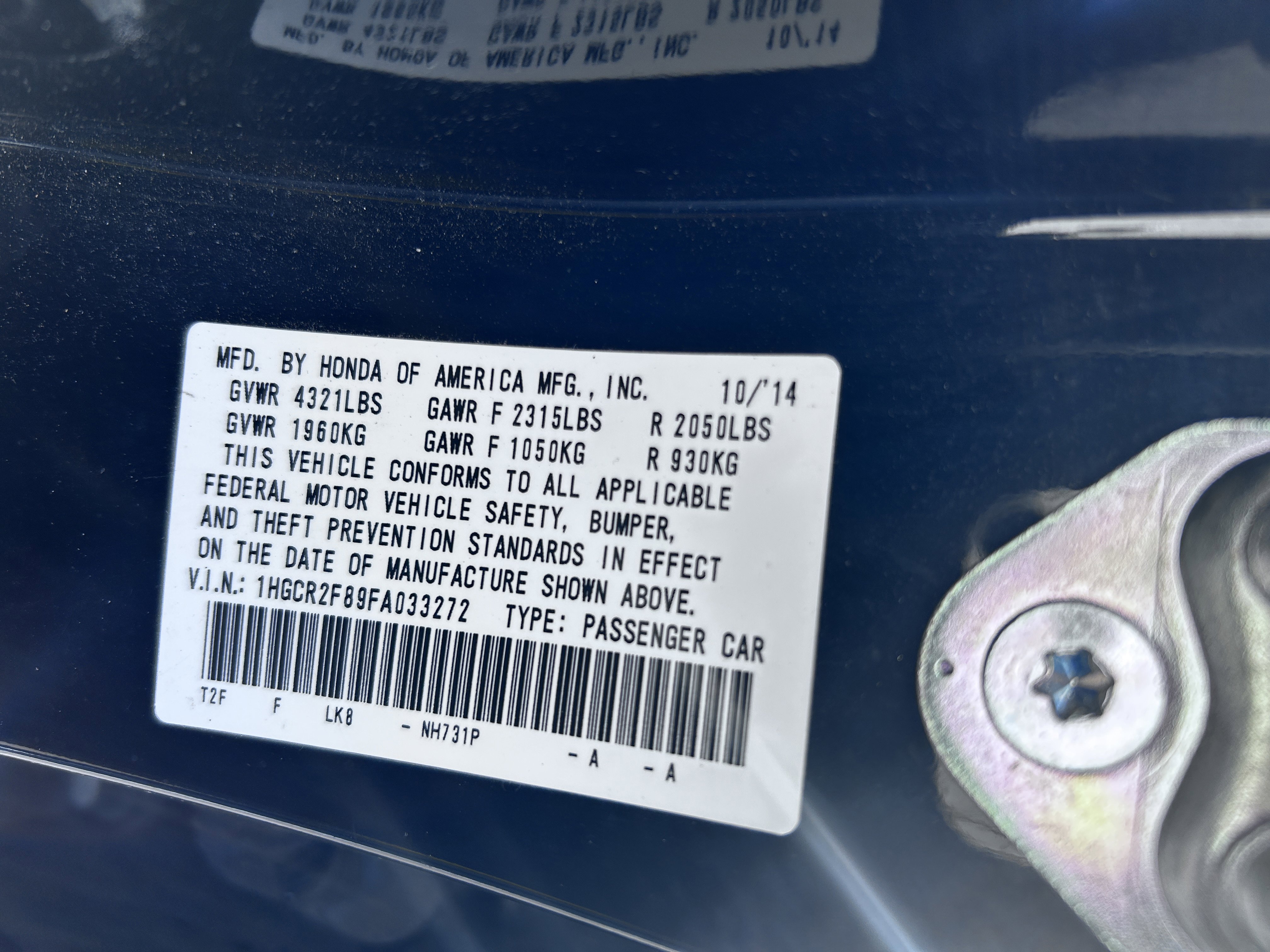 Used 2015 Honda Accord EX-L image 22