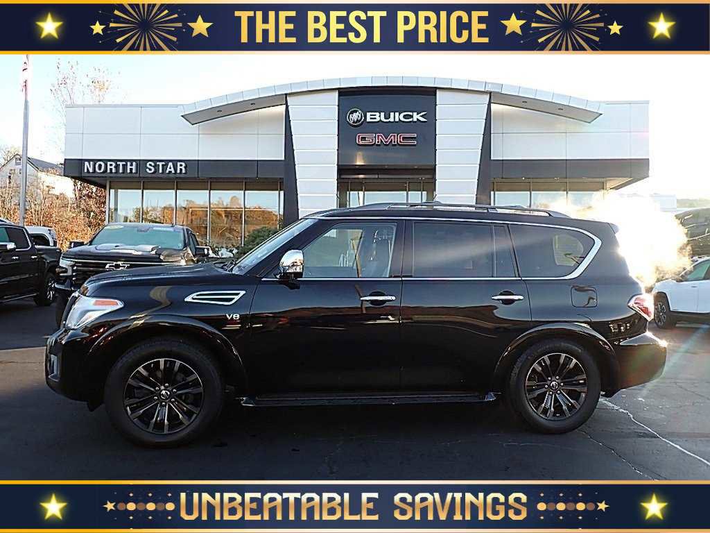 Used 2019 Nissan Armada Platinum w/ Captain's Chairs Package