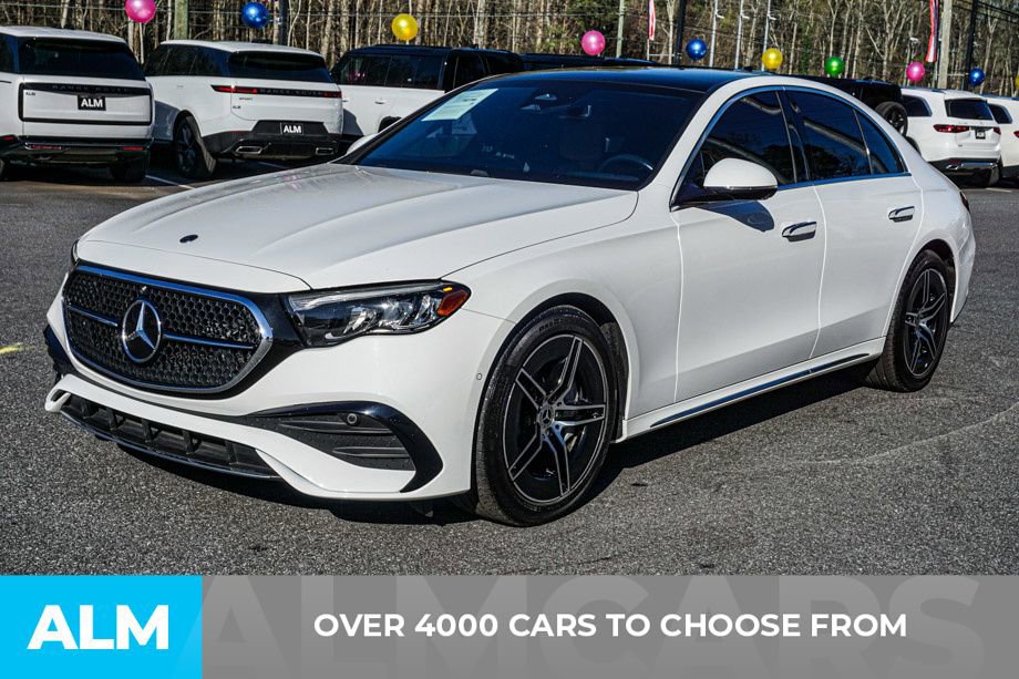 Used 2024 Mercedes-Benz E 450 4MATIC Sedan w/ MBUS Superscreen Package image 2