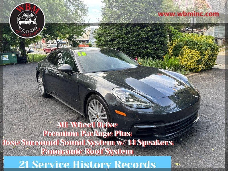 Used 2018 Porsche Panamera 4