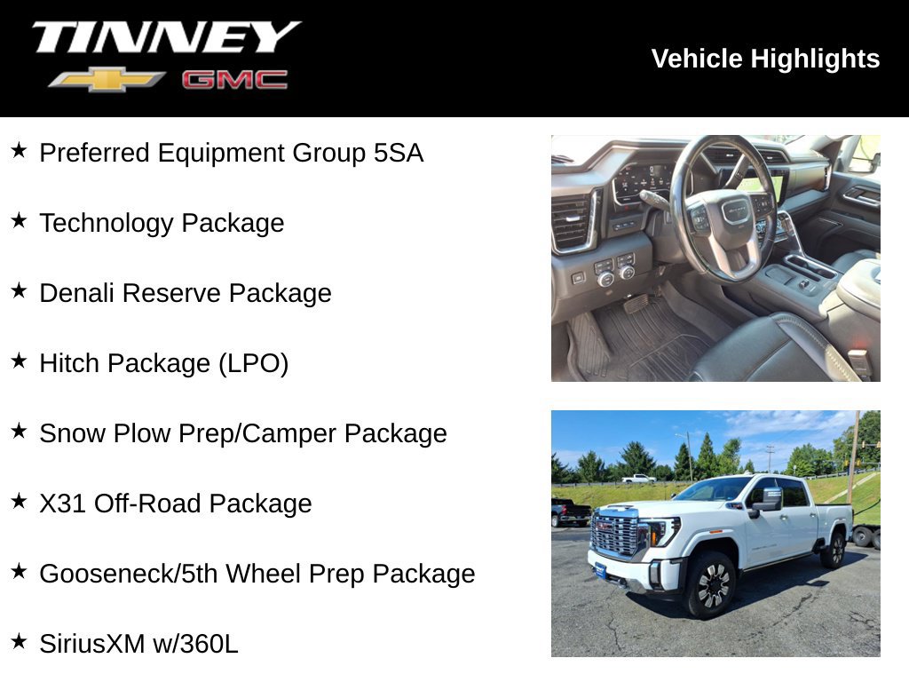 Used 2024 GMC Sierra 3500 Denali w/ Denali Reserve Package AWD/4WD image 6