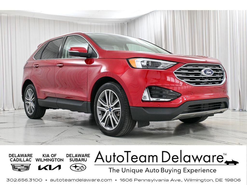 Used 2022 Ford Edge Titanium w/ Class II Trailer Tow Package video 1