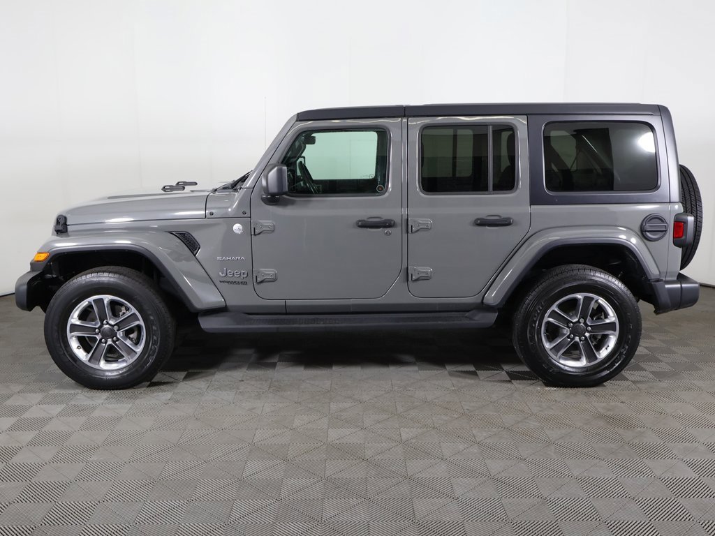 Used 2021 Jeep Wrangler Unlimited Sahara w/ Uconnect 4C Nav & Sound Group image 14