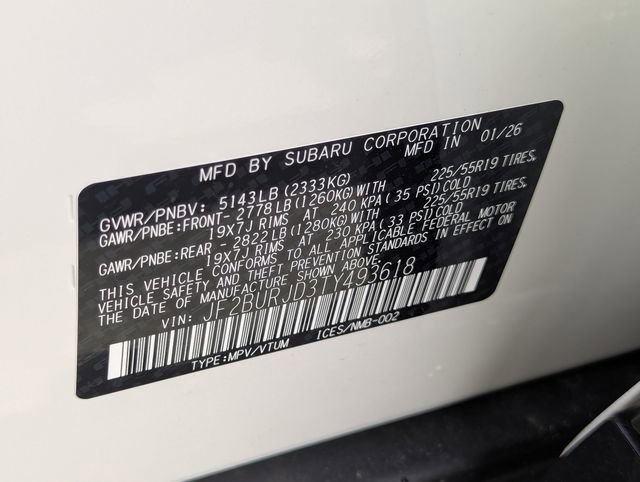 New 2026 Subaru Outback Touring XT image 43