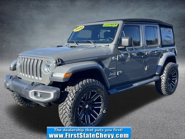 Used 2020 Jeep Wrangler Unlimited Sahara w/ LED Lighting Group