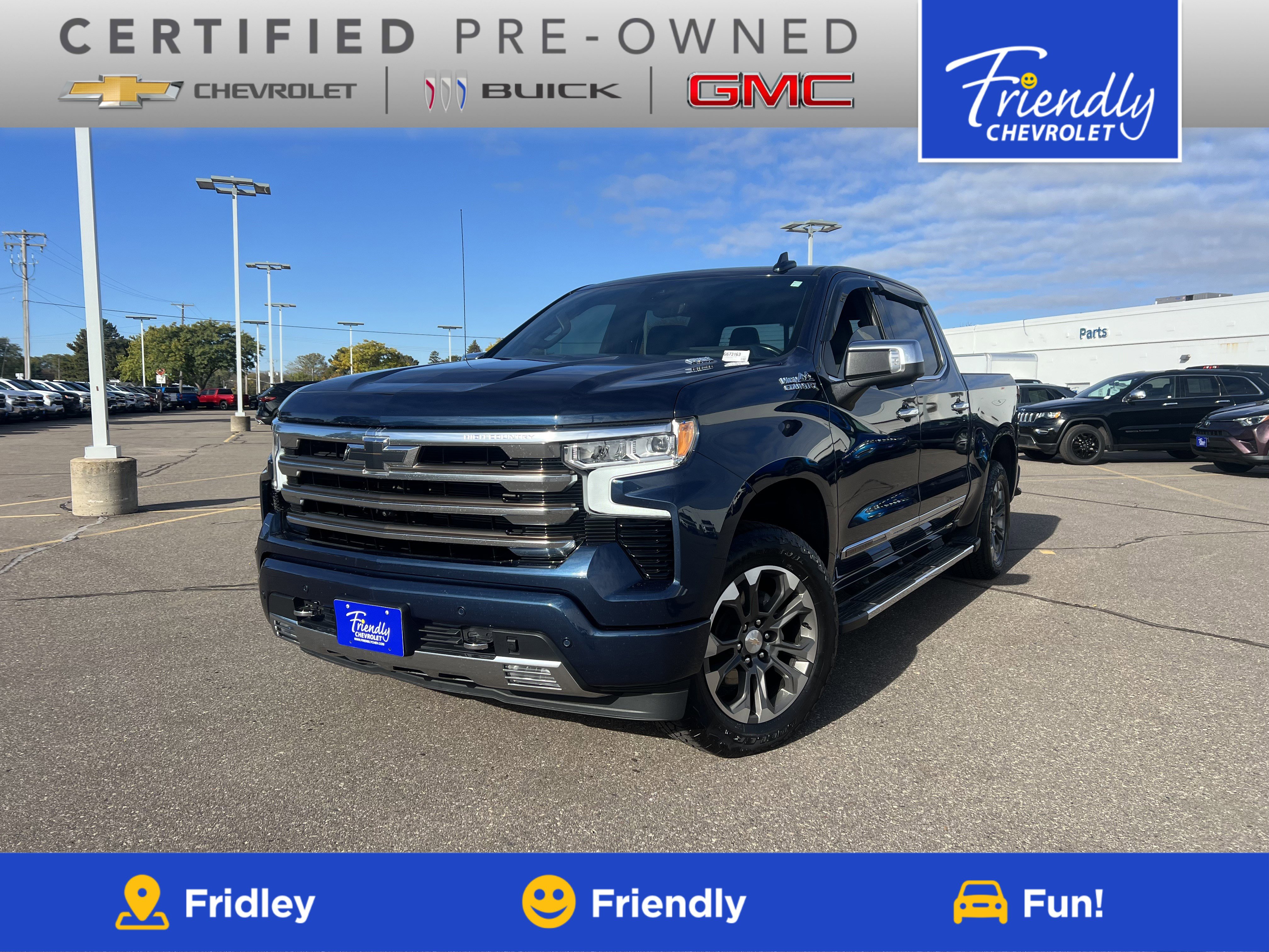 Certified 2022 Chevrolet Silverado 1500 High Country w/ Technology Package video 1