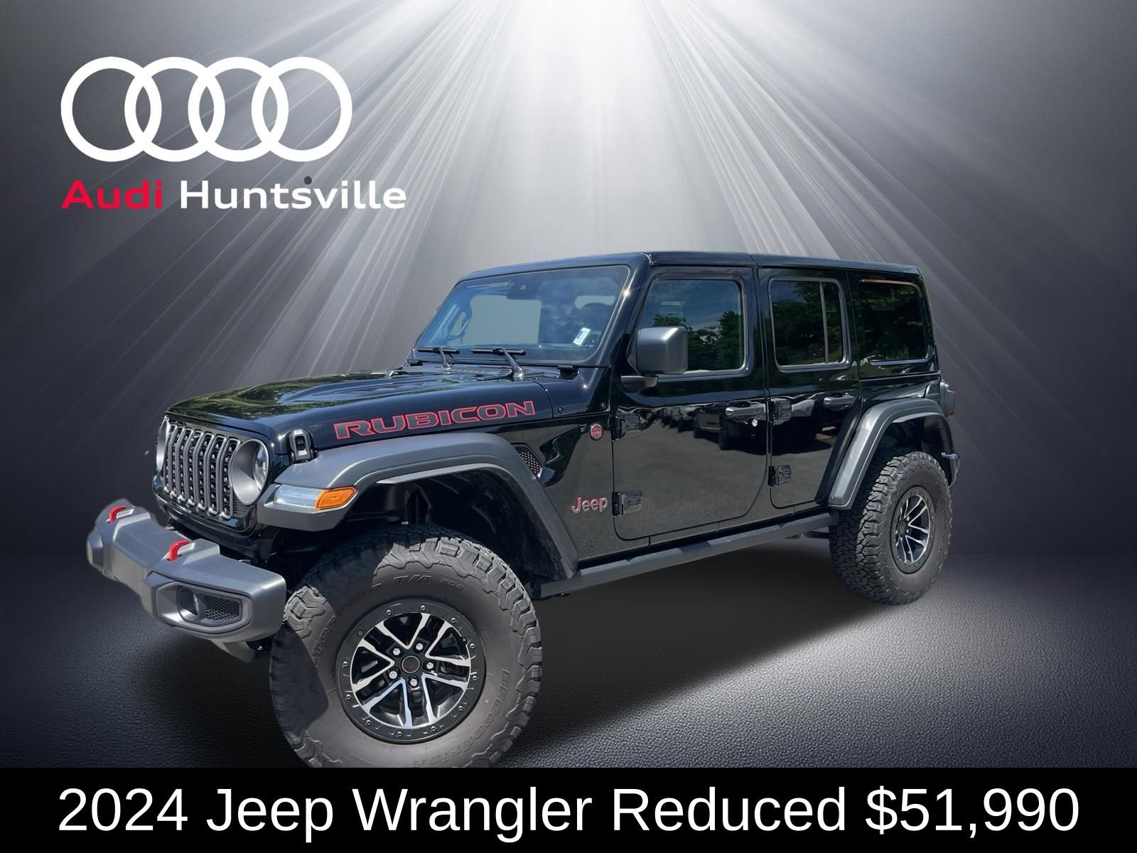 Used 2024 Jeep Wrangler Unlimited Rubicon w/ XTREMEE 35" Tire Package AWD/4WD image 1