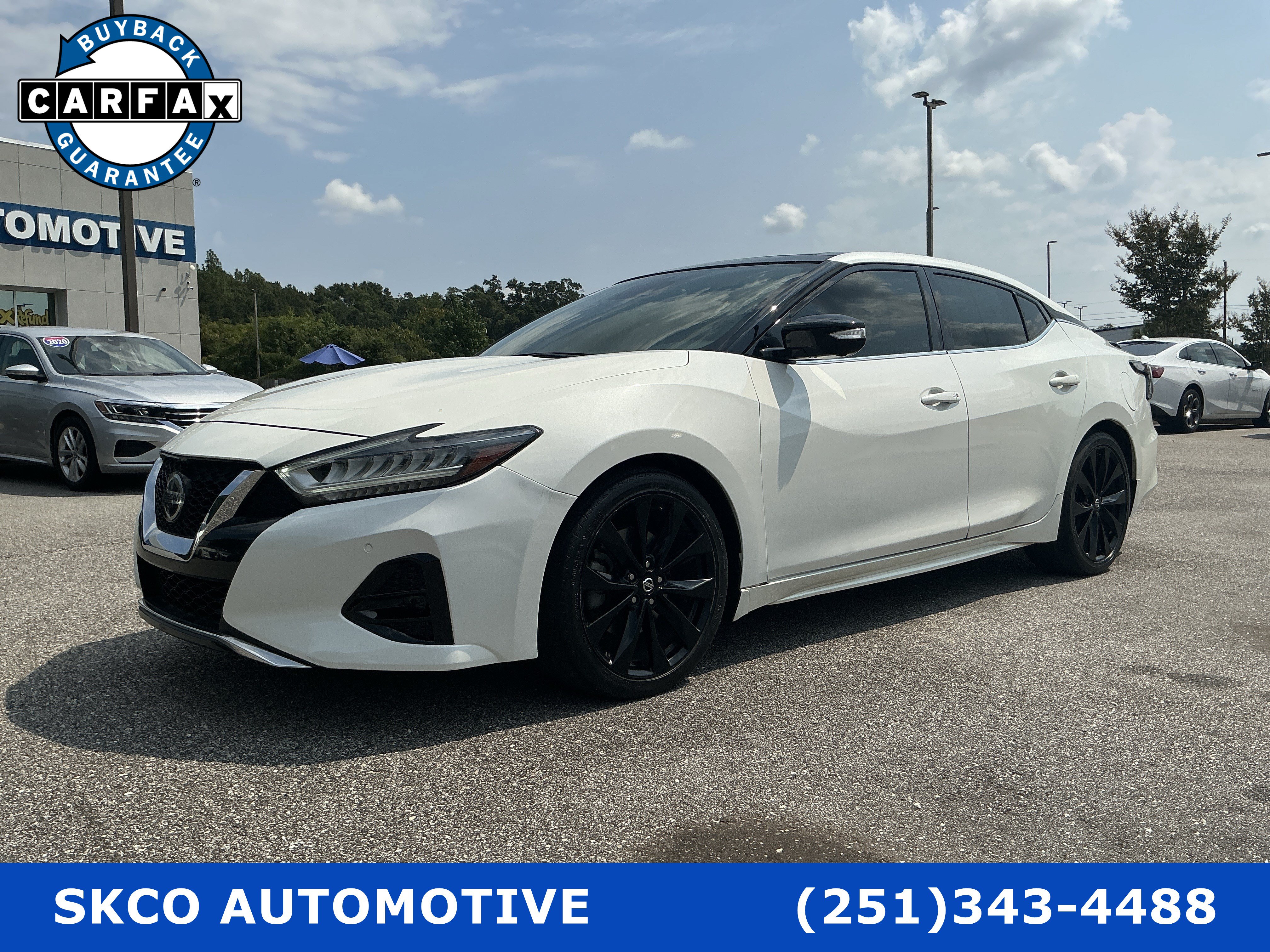 Used 2020 Nissan Maxima SR w/ Sport Mat Group FWD image 1