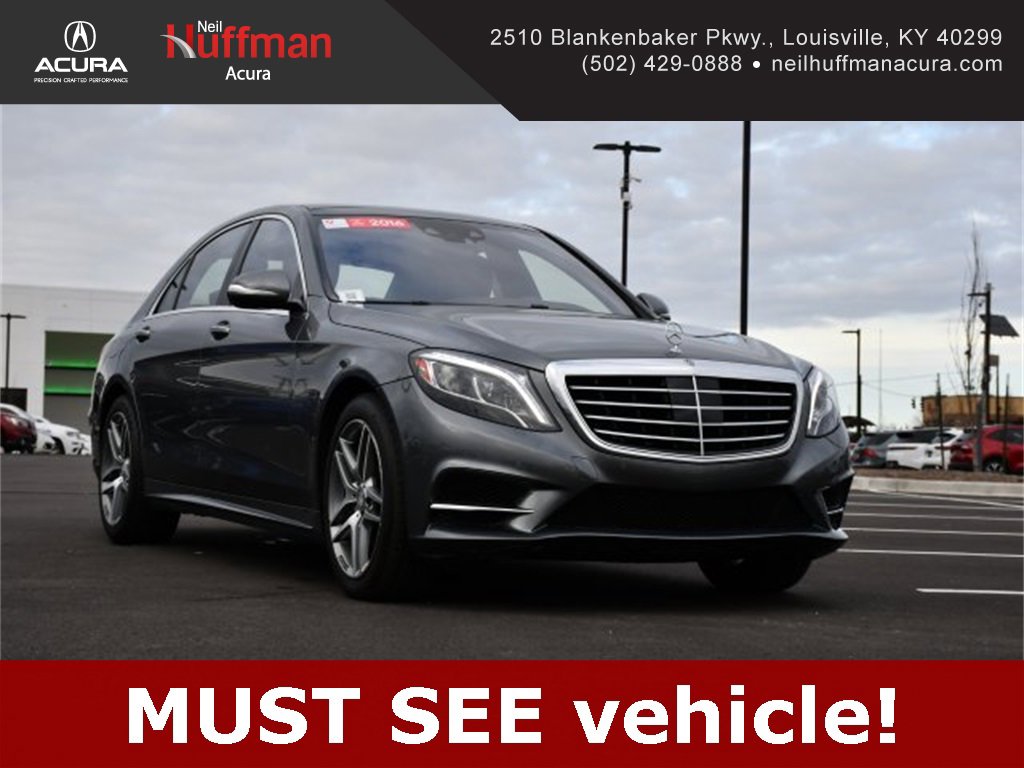 Used 2016 Mercedes-Benz S 550 4MATIC Sedan