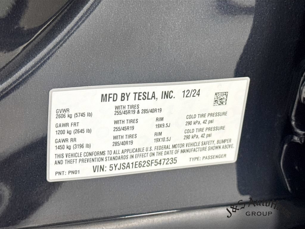 Used 2025 Tesla Model S Plaid AWD/4WD image 41
