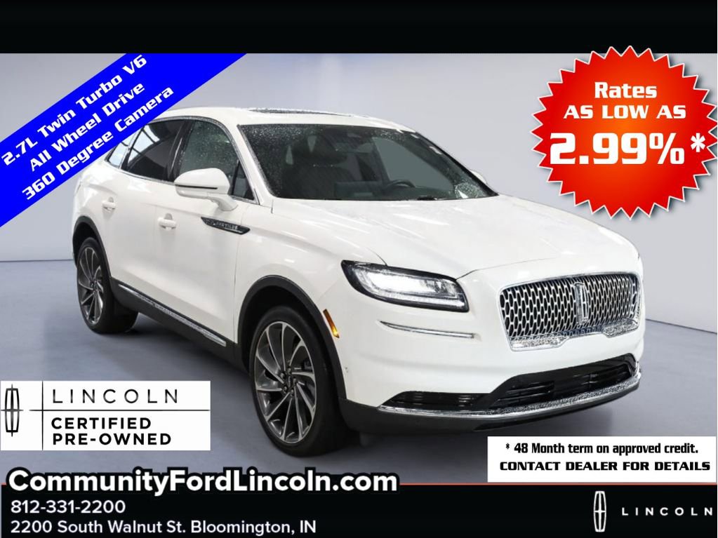 Used 2023 Lincoln Nautilus Reserve w/ Equipment Group 201A