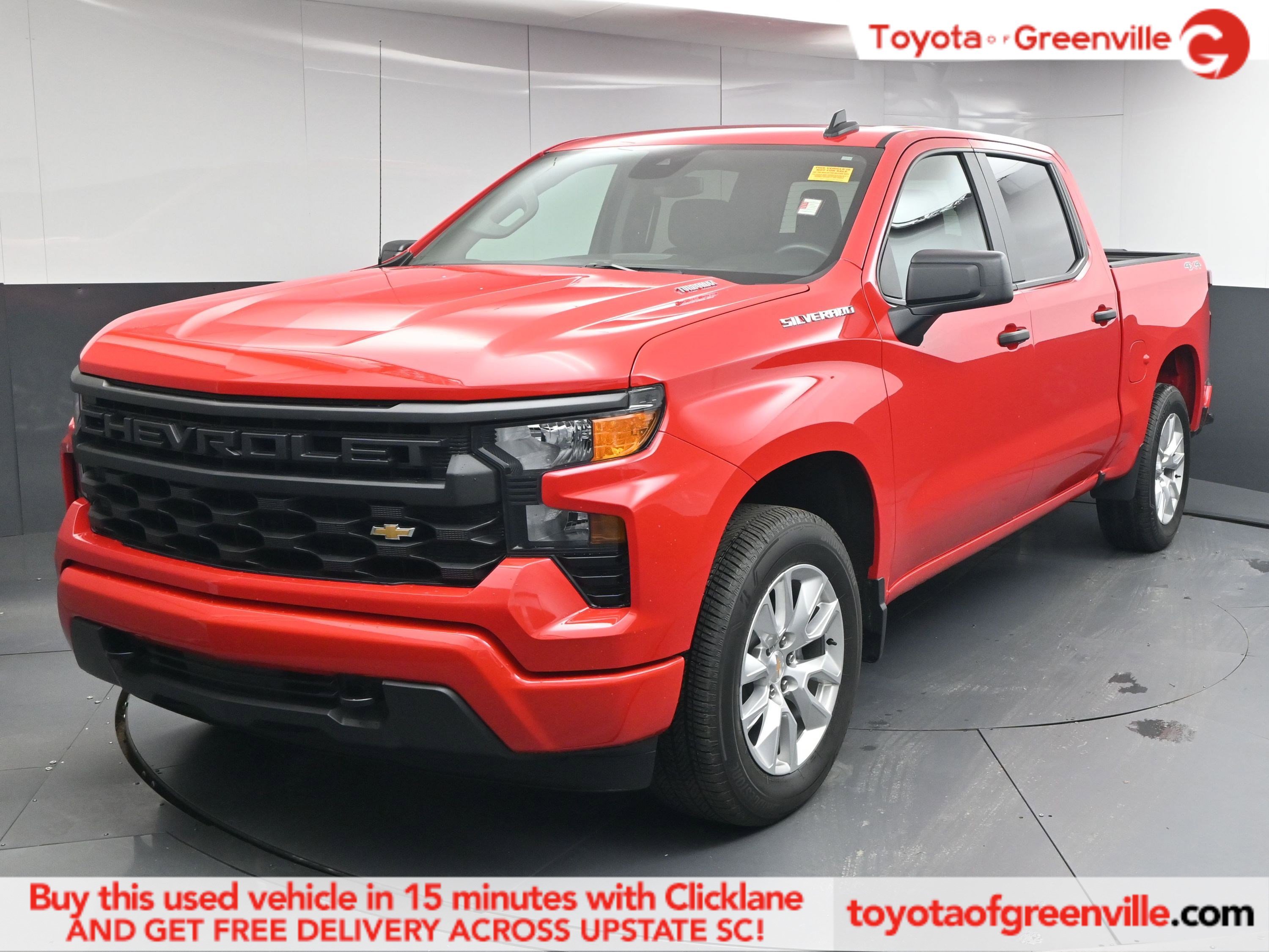 Used 2025 Chevrolet Silverado 1500 Custom image 1