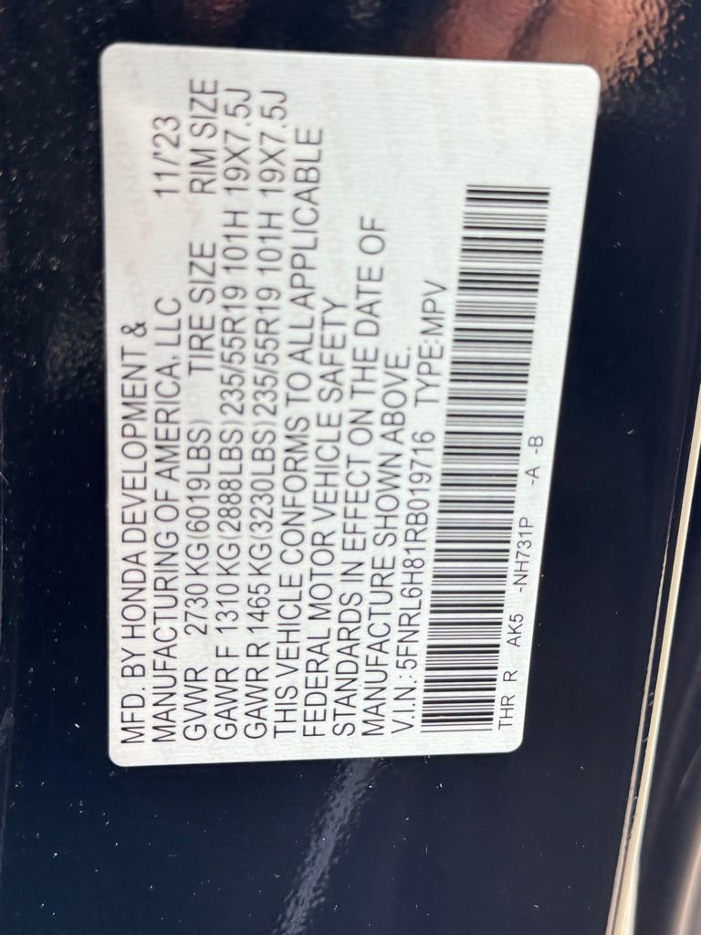 Used 2024 Honda Odyssey Touring image 33