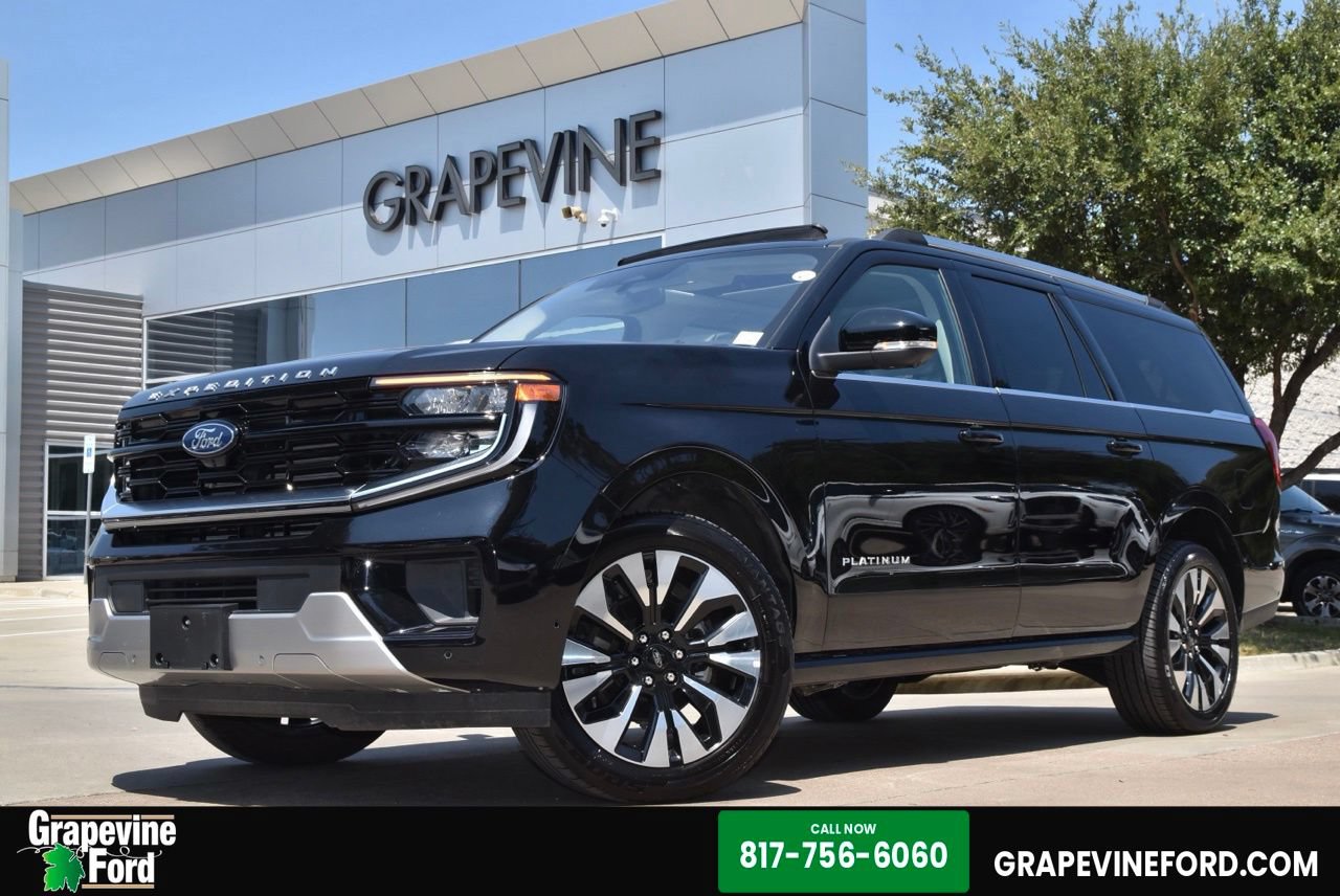 Certified 2025 Ford Expedition Max Platinum w/ Driver's Package