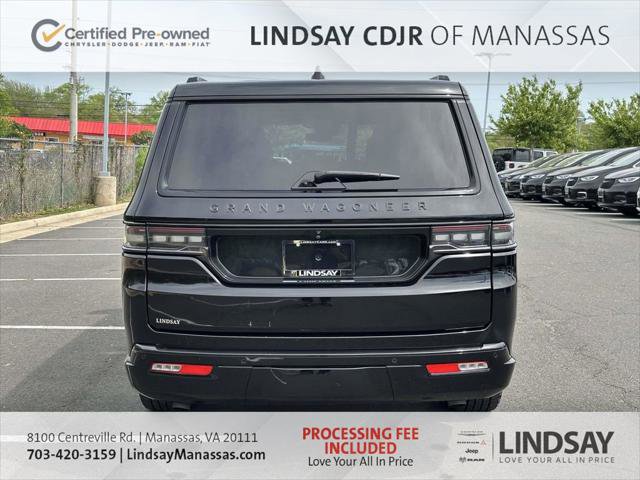 Certified 2024 Jeep Grand Wagoneer L Series II w/ Quick Order Packagew 28T image 8