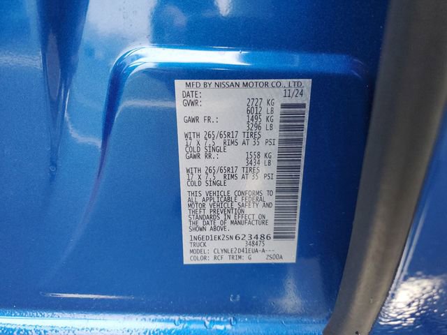 Used 2025 Nissan Frontier SL image 43